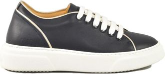 A.Testoni A.testoni schoenen - Dames - Sneakers - Blauw - 36 EU - Leer - Schoenen