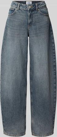 Jack & Jones Wide Leg Jeans aus Bio-Baumwoll-Mix Modell FUJI in Jeansblau, Gr&ouml;&szlig;e 28/30