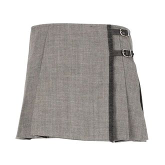Durazzi Milano Fw26Sk05 Tt0101Gr09 - - Skirts - Donna - Grigio - S