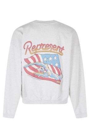 Represent Beach Boys Graphic Print Cotton Sweatshirt
