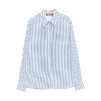 Max Mara Shirts White, Blue