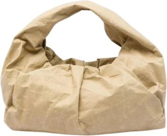 Bottega Veneta Pre-owned Shoulder Pouch - Dames - Vintage Handtas - Beige - ONE Size - Vintage