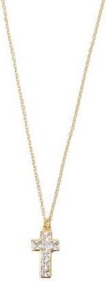 Argento Vivo Cubic Zirconia Pendant Necklace in Gold at Nordstrom Rack