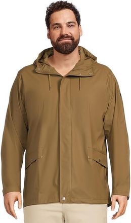 Helly Hansen Moss Rain Coat Mens Jacket Brown : 2XL, Polyurethane