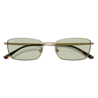 Ray-Ban Rb8069D Zonnebril - unisex - Accessoires - Beige - Maat: 55 MM