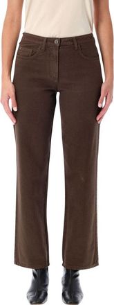 Emporio Armani Five-Pocket Organic Cotton Denim Jeans