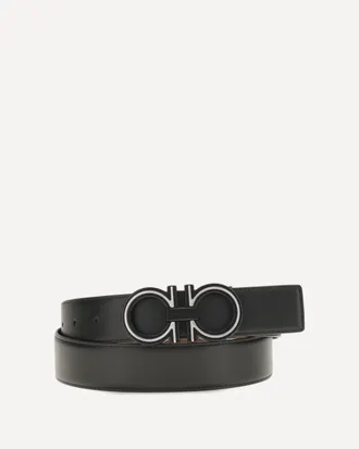 Ferragamo Cintura in pelle reversibile Man 110