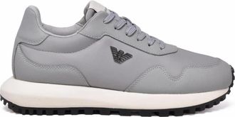 Emporio Armani Sneaker - Heren - Sneakers - Grijs - 41 1/2 EU - Schoenen
