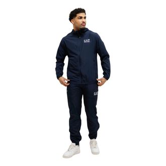 Emporio Armani 8Npv 08 Trainingspak - Heren - Trainingspakken - Blauw - S - Polyester - Fitness