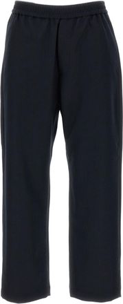 Barena Blue Alfonso Slim-Fit Natural Stretch Wool Flannel Trousers
