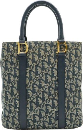 Dior Trotter Jacquard Handbag (Authentic Pre-Loved)