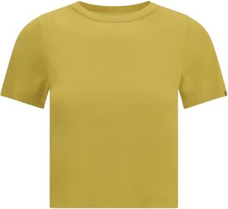 Extreme Cashmere T-shirt girocollo N&deg;267 Tina - Giallo