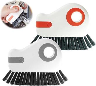 No Brand Juego De 2 Cepillos De Limpieza Para Persianas Y Marcos De Ventanas, Ideales Para Limpiar Esquinas Y Aberturas Estrechas