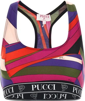 Pucci Dames, Sport, Veelkleurig, Maat: XS Polyamide