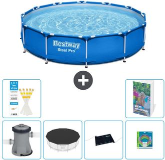Bestway Piscina Bestway Steel Pro Redonda - 366x76 Cm - 7-piezas S211