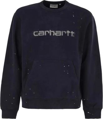 Carhartt Work in Progress Hombre, Sudaderas, Azul, Talla: M