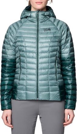 Mountain Hardwear Ghost Whisperer Hoodie in Blue Sage/verve at Nordstrom, Size X-Large