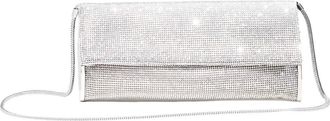Benedetta Bruzziches Kate - James Bond - Dames - Clutches - Grijs - ONE Size - Satijn - Tassen