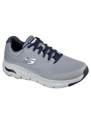Skechers Mens Arch Fit Ahtletic Sneakers In Grey