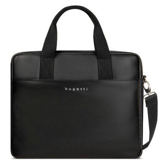 Bugatti Valencia Laptoptasche Leder 37.5 cm black