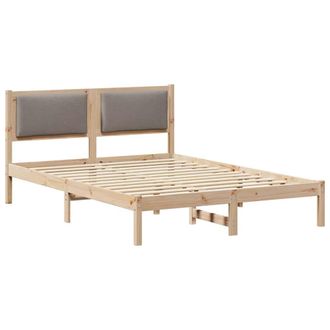vidaXL Struttura Del Letto Talpa 160 X 200 Cm Pino Massello Vidaxl