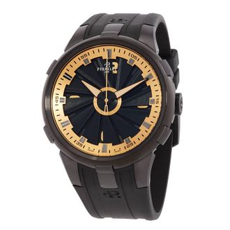 Perrelet Automatic Black Dial Mens Watch A1051/11