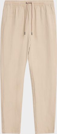 Onia Air Linen-Blend Drawstring Pants