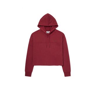 Freddy Felpa boxy cropped donna con cappuccio Freddy MOV
