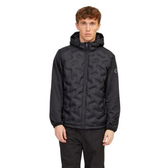 Jack & Jones Jack And Jones Heren Hybride Jas met Capuchon (Zwart)