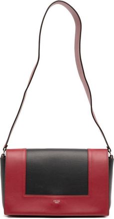 Celine Pre-owned Celine Medium Shiny Smooth Calfskin Frame Shoulder Bag Ladies S-CU-4166