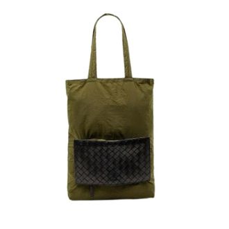 Bottega Veneta Pre-owned Tote Bags, female, Green, Size: ONE SIZE Pre-owned Tote Bag