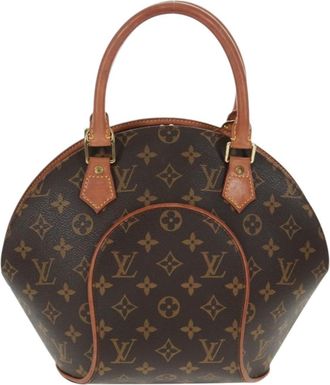 Louis Vuitton Ellipse Bag Monogram Canvas Brown Canvas Handbag (Pre-Owned)