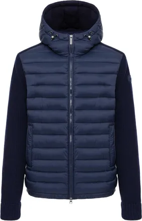 Colmar Quilted Knitted Hooded Jacket