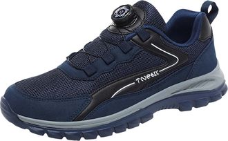 Generic Hiking Shoes Mens, Mens Hiking Shoes Winter Warm Snow Boots Waterproof Outdoor Footwear with Slip Resistant Comfortable Design Blue