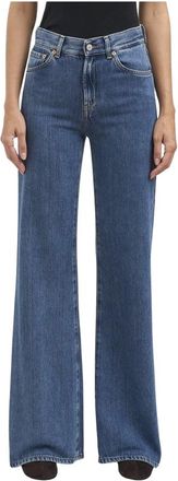 Dondup Pantalone in Denim Amber - - Jeans - Donna - Blu - W28
