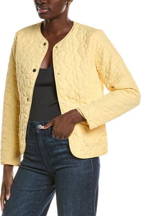Jones New York Quilted Flower Jacket
