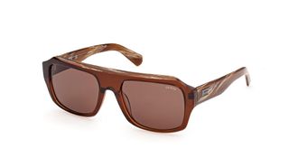 Guess GU00367 48E Mens Sunglasses Brown Size 56