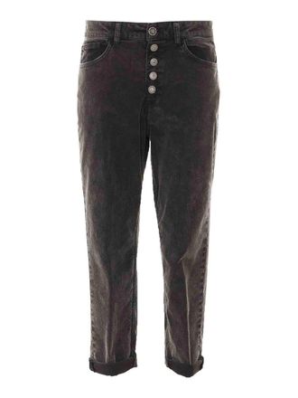 Dondup charcoal koons gioiello jeans