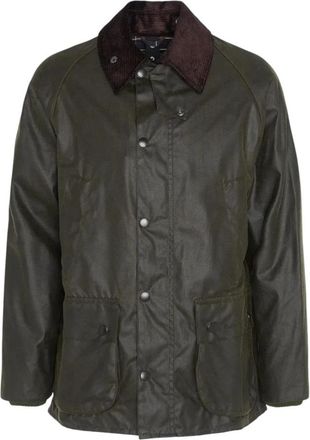 Barbour Bedale Wax Jacket - Heren - Zomerjassen - Groen - S - Katoen - Jassen