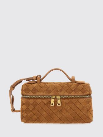 Bottega Veneta Mini borsa Bang Bang in pelle scamosciata Intrecciato