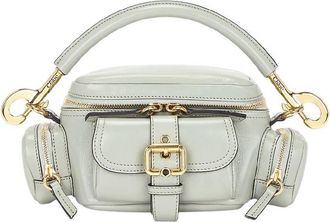 Chlo&eacute; Small Camera Bag In Shiny Leather