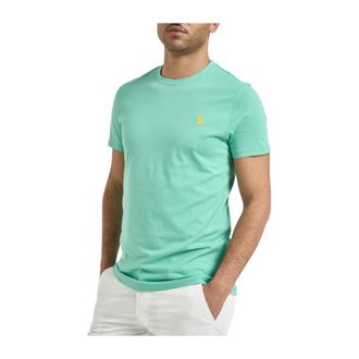 U.S.Polo Association U.S. Polo Assn., T-Shirts, male, Green, Size: 2XL Crewneck T-shirt