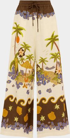 Alemais Island Cove Linen Pants