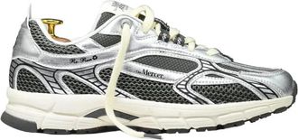 Mercer Amsterdam La Re-Run Twin Mesh - Heren - Sneakers - Grijs - 41 EU - Schoenen