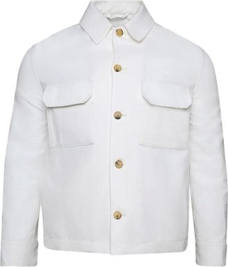 Loro Piana Giacca-camicia Daito - Bianco