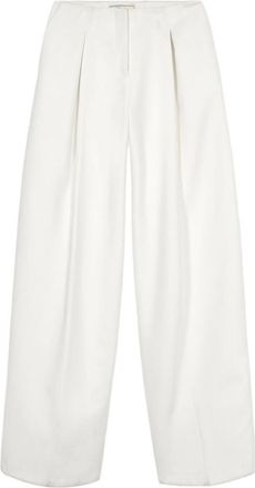 Blumarine Pleated Wide-leg Trousers