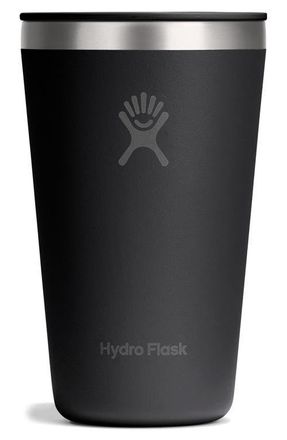 Hydro Flask 16-Ounce All Around Tumbler in Black at Nordstrom