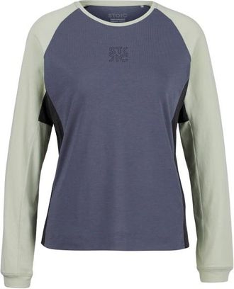 Stoic PerformanceMerino LofsdalenSt. MTB L/S Velotrikot f&uuml;r Damen | blau