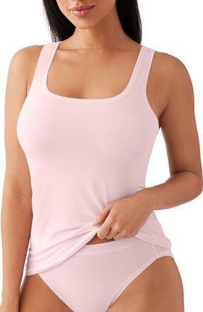 Wacoal Understated Cotton Blend Tank in Ballet Slipper at Nordstrom, Size Xx-Large