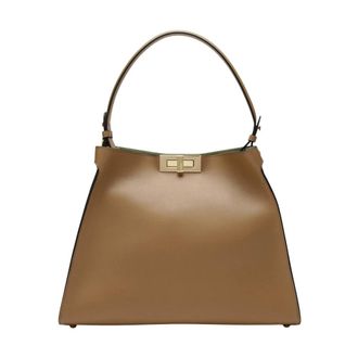Fendi Way Medium Top Handle Bag - female - Fendi - Handbags - Green - ONE SIZE - Bags
